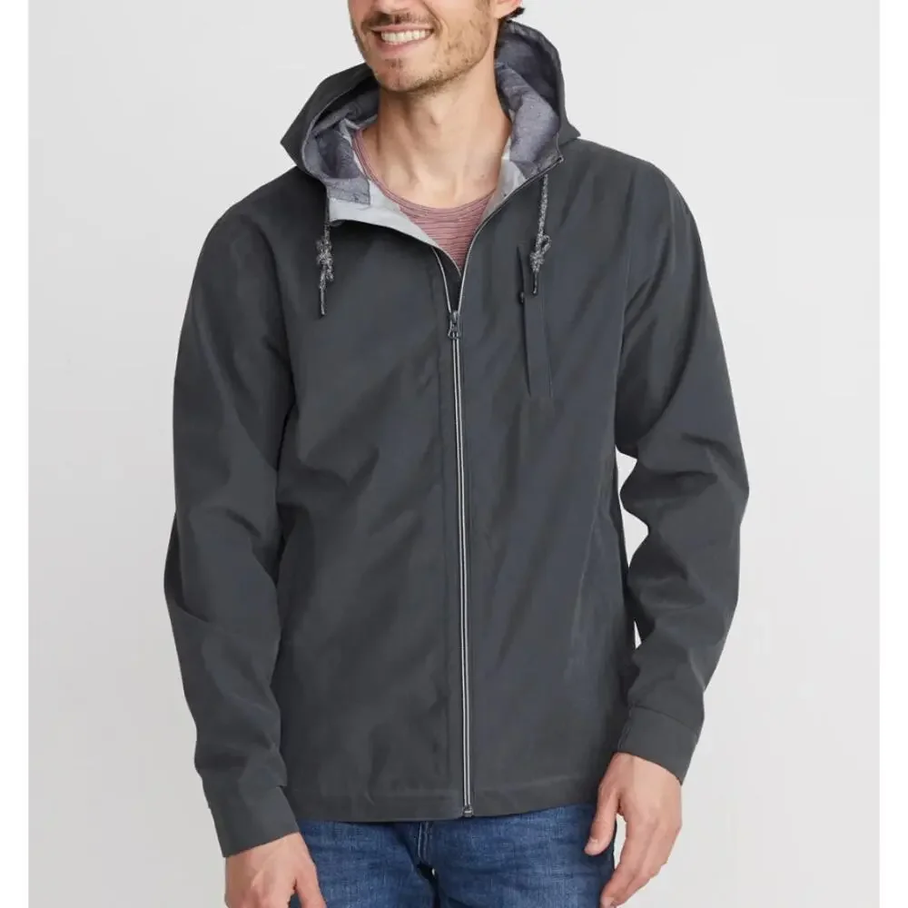 Marine Layer Alta Jacket in Faded Black Gray Mens XL